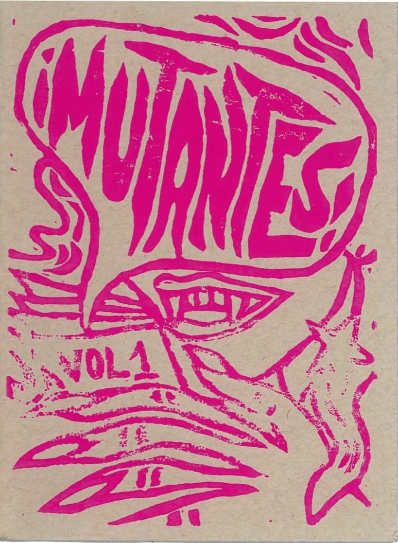 Cover of the Mujeres Mutantes zine volume 1